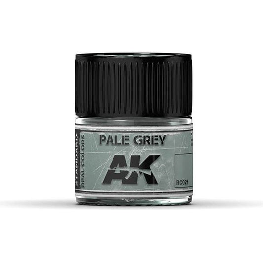 AK Interactive AFV Real Color RC021 Pale Grey 10ml Hobby Paint | Galactic Toys & Collectibles