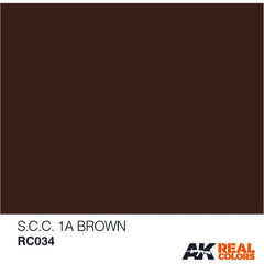 AK Interactive AFV Real Color RC034 S.C.C.1A Brown 10ml Hobby Paint | Galactic Toys & Collectibles