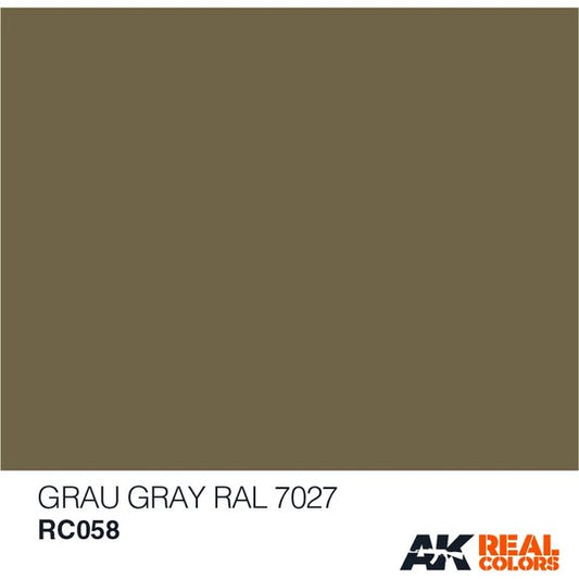 AK Interactive AFV Real Color RC056 Dark Brown RAL7017 10ml Hobby Paint | Galactic Toys & Collectibles