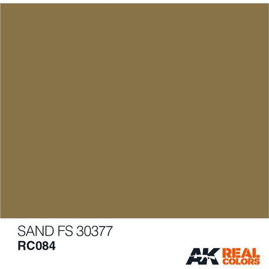 AK Interactive AFV Real Color RC084 Sand FS 30277 10ml Hobby Paint | Galactic Toys & Collectibles