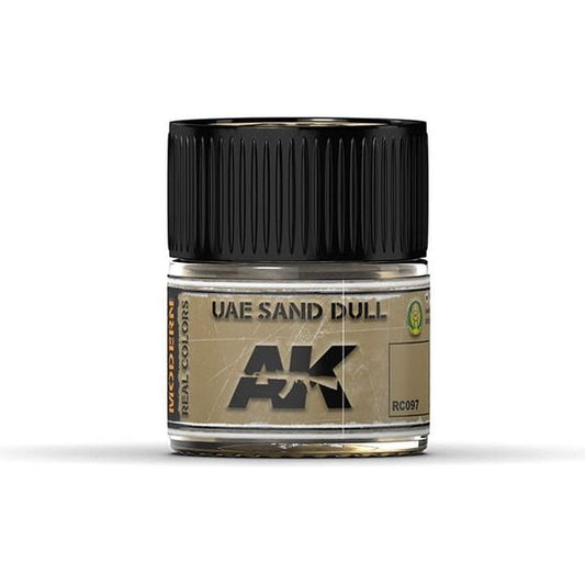 AK Interactive AFV RC097 UAE Sand Dull 10ml Acrylic Hobby Paint | Galactic Toys & Collectibles