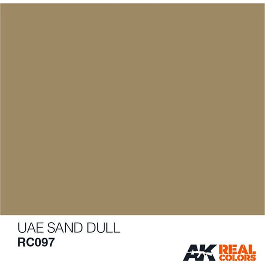 AK Interactive AFV RC097 UAE Sand Dull 10ml Acrylic Hobby Paint