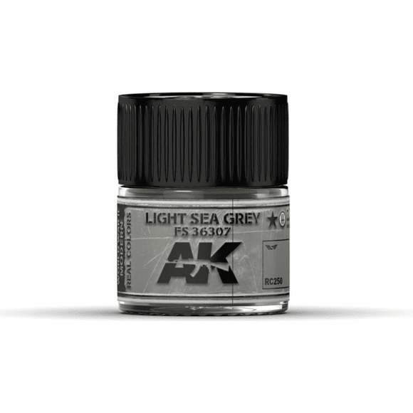 AK Interactive Real Color Light Sea Grey 10ML Acrylic Hobby Paint Bottle | Galactic Toys & Collectibles