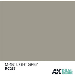 AK Interactive Real Color M-485 Light Grey 10ML Acrylic Hobby Paint Bottle | Galactic Toys & Collectibles