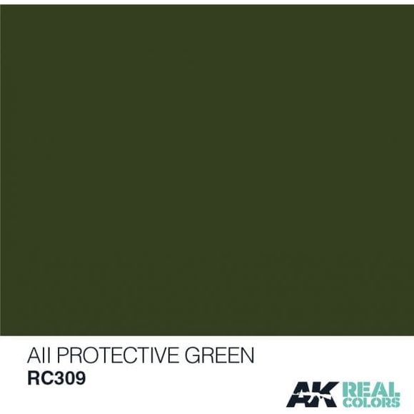 AK interactive Real Color AII GREEN 10ML Acrylic Hobby Paint Bottle | Galactic Toys & Collectibles