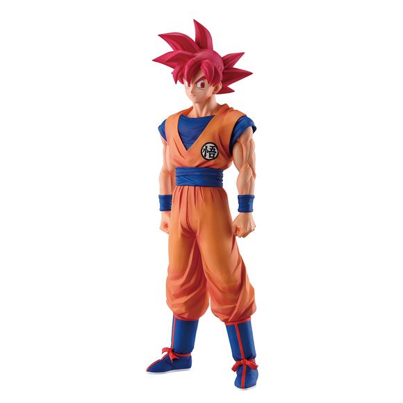 <p><strong>PRE-ORDER: Expected to ship in May 2027.</strong></p>
<p>From <em>Dragon Ball Super</em> comes <strong>Super Saiyan God Son Goku (Battle of Gods)</strong> as a MASTERLISE Ichibansho figure from Bandai Spirits!</p>
<p>Standing approximately 9.9 inches tall, Goku is captured in a recognizable Battle of Gods pose. MASTERLISE is Ichibansho's premier statue line, featuring a larger display size and high-quality detail for collectors.</p>
<p><strong>Product Features:</strong></p>
<ul>
<li>Approximately