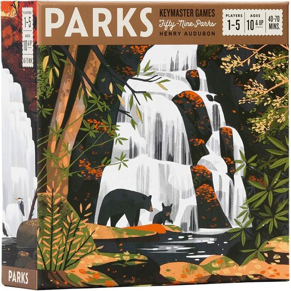 In this unique collaboration with the Fifty-Nine Parks Print Series, you'll score points by visiting as many uniquely illustrated parks as you can while hopefully snapping a few photos of your journey along the way. Hike your way through a wide variety of scenic trail sites and national parks to collect resources and take in the sites. New seasons change the trail with unique new opportunities and challenges every time you play. Throughout your journey, you’ll see mountains, forests, sunshine, water, and wi