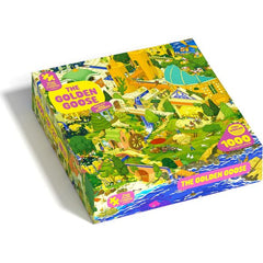 The Golden Goose is a 1000-piece jigsaw puzzle that does a magic trick when you solve it. This puzzle features original art by Gozz packed with hundreds of tiny details and easter eggs to discover. We've designed (and playtested) our puzzles to make the experience as smooth and engaging as possible from the moment you open the box to the moment you place the last piece of the last segment.