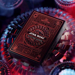 Star Wars Playing Cards produced in collaboration with Disney and Lucasfilm
Channel your inner Sith, join the First Order, or maintain order in the galaxy alongside Emperor Palpatine’s Imperial Army
Made in America using the highest quality paper stock derived from sustainable forests