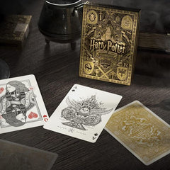 Theory11: Harry Potter Yellow (Hufflepuff) Premium Playing Cards