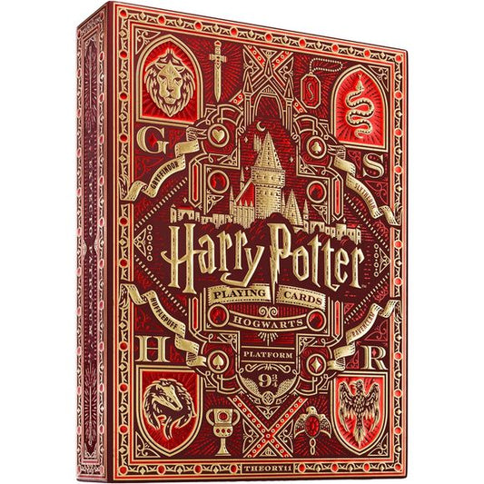Discover the magic of the Wizarding World with the Harry Potter Playing Cards by theory11. These premium playing cards are perfect for fans of all ages, offering an enchanting way to enjoy your favorite card games while celebrating the iconic Harry Potter series.

Crafted from FSC-certified paper sourced from sustainable forests, these playing cards are not only visually stunning but also environmentally friendly. Each card features completely custom artwork, with designs inspired by beloved characters from