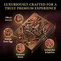 Theory11: Harry Potter Red (Gryffindor) Premium Playing Cards