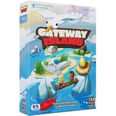 Van Ryder Games: Gateway Island  - Introductory Family Board Game with 21 Different Games