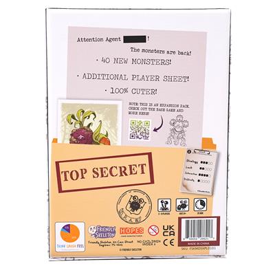 Friendly Skeleton MonsDRAWsity: Plants Expansion Board Game