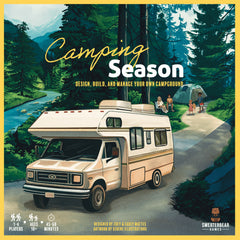Have you ever wondered what it would be like to be the founder of a thriving campground? Well now you're invited to step into their shoes, to see if you have what it takes to run the show in Camping Season.

In this board game experience you'll have the opportunity to build, design, and manage your own campground. You and your fellow owners will have 6 seasons to create the ultimate camping experience. Whoever earns the most points by attracting guests and optimizing profits will win the game.