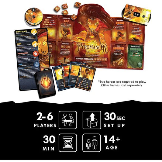 Dice Throne Hero Pack - Pyromancer
