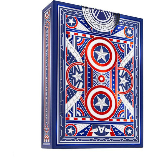 Theory11: Marvel Captain America Premium Playing Cards