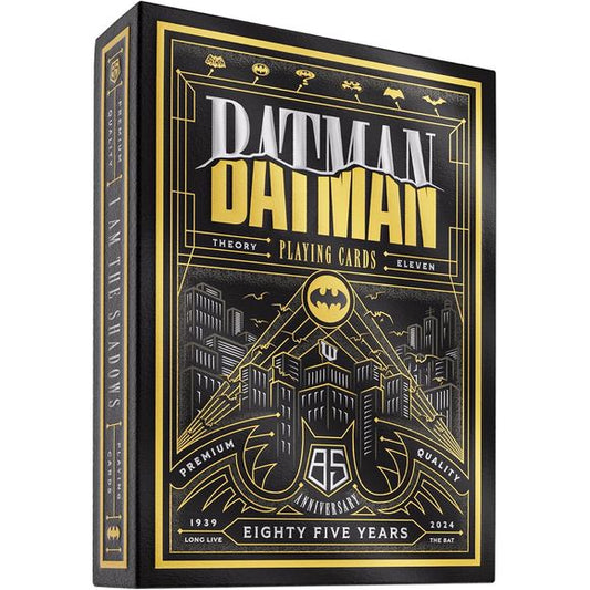 LONG LIVE THE BAT: Designed to honor over eight decades of the iconic superhero, the packaging features the classic black, yellow, and silver colors synonymous with the Dark Knight, along with foil details, precise embossing, and adorned with the official seal of the City of Gotham.
I AM THE SHADOWS: For the past 85 years, the City of Gotham has needed Batman. Featuring fully custom artwork inspired by Batman’s most iconic moments, sidekicks, and legendary rogues’ gallery - along with your favorite actors t