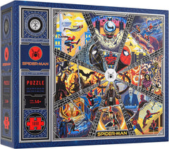 OFFICIALLY LICENSED MARVEL SPIDER-MAN PUZZLE: Swing into the Marvel universe with an authentic Spider-Man jigsaw puzzle created by theory11. Featuring action-packed artwork and premium display-worthy packaging, it is designed for Spider-Man fans, Marvel collectors, and puzzle enthusiasts.
1,000 PIECES OF SPECTACULAR SPIDER-MAN ARTWORK: Assemble a detailed scene inspired by your friendly neighborhood Spider-Man. Each precision-cut piece reveals dynamic characters, iconic imagery, vibrant colors, and hidden d