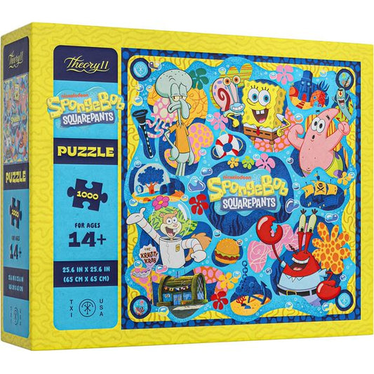 Premium Quality Construction: High quality puzzle featuring precision fit pieces that interlock seamlessly for an enjoyable assembly experience
Age Appropriate Challenge: Puzzle designed for ages 14 and up, providing an intermediate level of difficulty suitable for teens and adults
Officially Licensed SpongeBob Merchandise: Authentic SpongeBob SquarePants collectible featuring officially licensed artwork and designs
Complete 1000 Piece Set: Includes 1000 precision-cut puzzle pieces that create a detailed an
