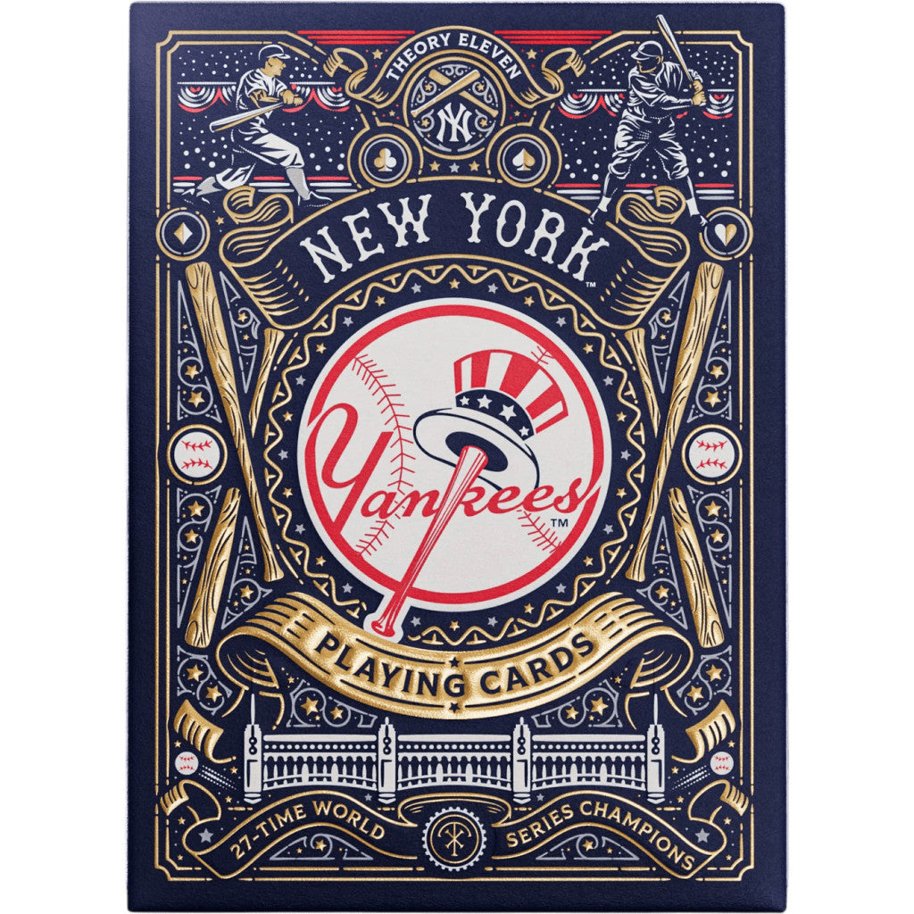The Bronx Bombers™

Swing for the fences!

Step up to the plate with the most storied franchise in sports history. The packaging features elegant gold foil and detailed embossing, along with design elements that celebrate the history of this club, going all the way back to 1903. It’s a home run for any Yankees fan!

Soon as you open the box, you’re transported right into Yankee Stadium™. Whether you’re right behind home plate, at The Bleachers, or seated at the Short Porch, the Yankees are more than a team