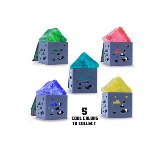 Minecraft Jelly Cube Squishy Toy Mystery Box - 1 at Random