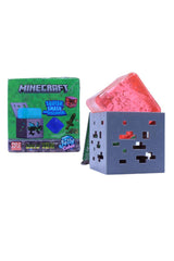 The Minecraft Jelly Cube brings squishy, hands-on fun straight from the game. Each 2.5 cube is soft, stretchy, and made to be squeezed, smashed, and explored. Hidden inside, fans can discover a Minecraft-inspired surprise, including the chance to find a real gold-plated tool shaped like a pickaxe or sword.