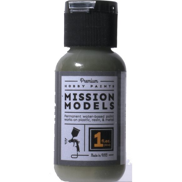 Mission Models MMP-009 Olivgrun Olive Green Acrylic Paint 1 oz (30ml) | Galactic Toys & Collectibles
