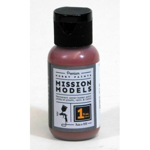 Mission Models MMP-015 Rotbraun Red Brown RAL 8012 Acrylic Paint 1 oz (30ml) | Galactic Toys & Collectibles