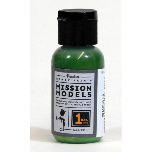 Mission Models MMP-018 Reseda Green Resedagrun Acrylic Paint 1 oz (30ml) | Galactic Toys & Collectibles