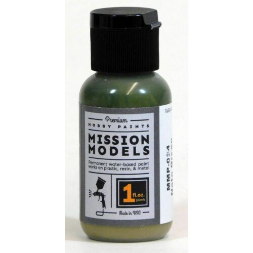 Mission Models MMP-034 NATO Green Acrylic Paint 1 oz (30ml) | Galactic Toys & Collectibles