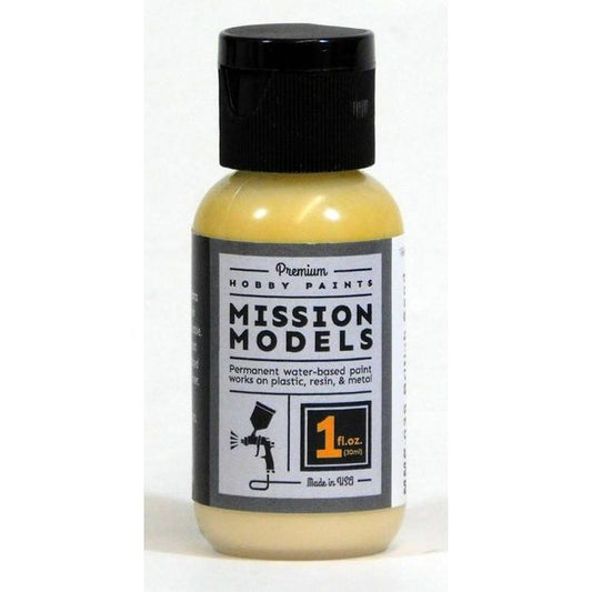 Mission Models MMP-039 British Modern Sand Yellow AFV Acrylic Paint 1 oz (30ml) | Galactic Toys & Collectibles