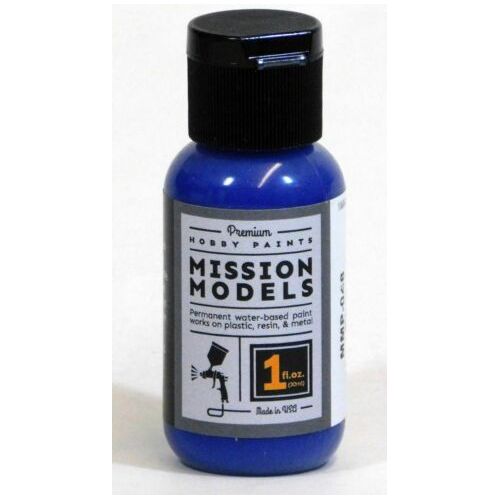 Mission Models MMP-048 Blue Acrylic Paint 1 oz (30ml) | Galactic Toys & Collectibles