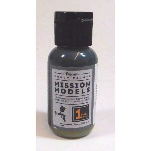 Mission Model Paints MMP-058 Dark Green FS 34079 Acrylic Paint 1oz (30ml) | Galactic Toys & Collectibles