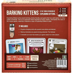 Exploding Kittens Expansion Set - Barking Kittens