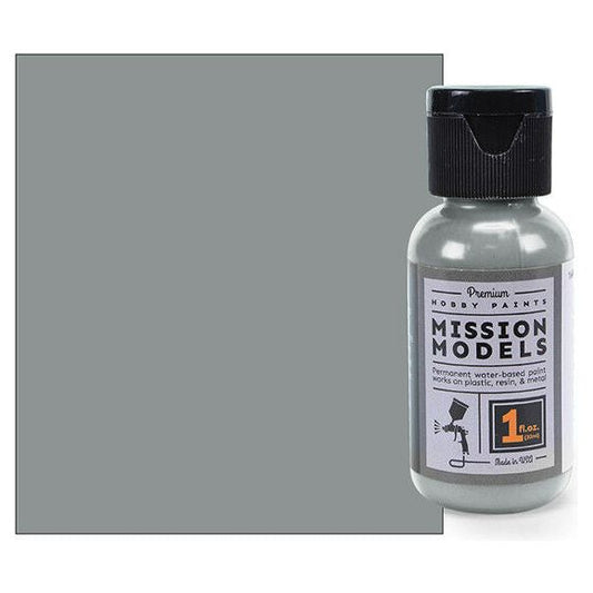 Mission Models MMM-002 Cold Rolled Steel Metallic Acrylic Paint 1.5 oz (45ml) | Galactic Toys & Collectibles