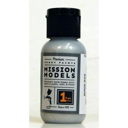 Mission Models MMM-008 White Aluminum Acrylic Paint 1 oz (30ml)