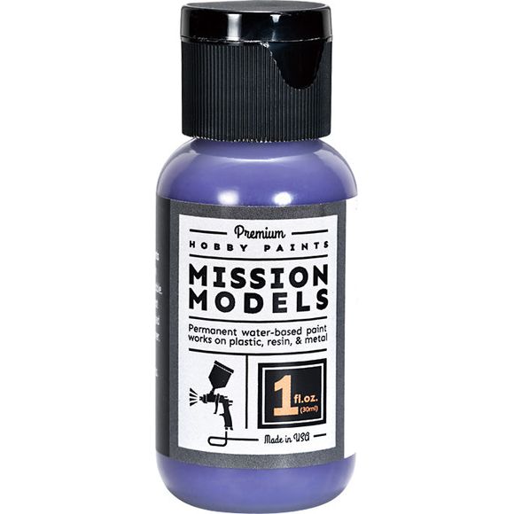 Mission Models MMP-121 Purple 1 Violet Acrylic Paint 1 oz (30ml) | Galactic Toys & Collectibles