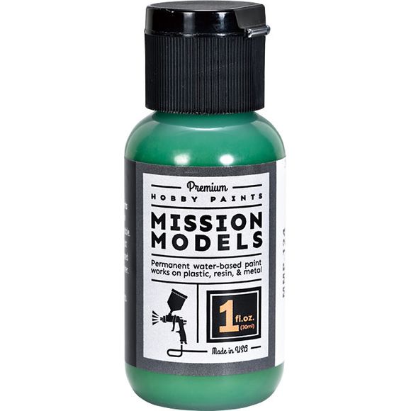 Mission Models MMP-124 Bright Green Farm Tractor Green Acrylic Paint 1 oz (30ml) | Galactic Toys & Collectibles