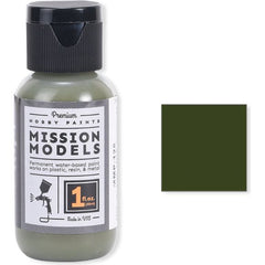 Mission Models MMP-128 IDF Green ( Merkava Modern AFV) Acrylic Paint 1 oz (30ml) | Galactic Toys & Collectibles