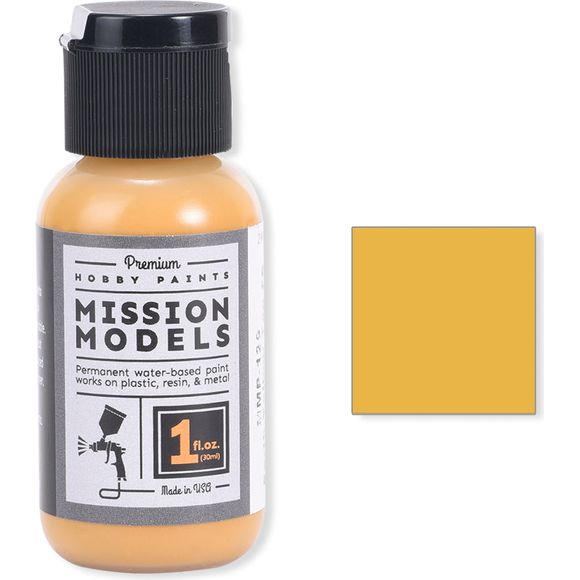 Mission Models MMP-129 Earth Yellow Tan FS 30257 MERDEC Acrylic Paint 1 oz (30ml) | Galactic Toys & Collectibles