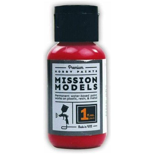 Mission Models MMP-167 Transparent Red Acrylic Paint 1 oz (30ml) | Galactic Toys & Collectibles