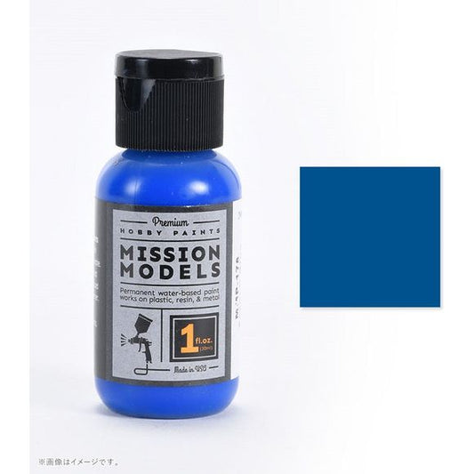 Mission Models MMP-168 Transparent Blue Acrylic Paint 1 oz (30ml) | Galactic Toys & Collectibles