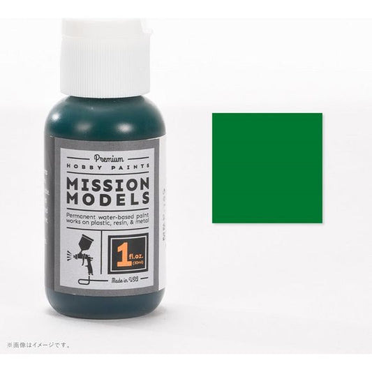 Mission Models MMP-169 Transparent Green Acrylic Paint 1 oz (30ml) | Galactic Toys & Collectibles