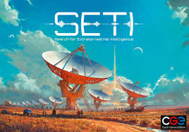 Lead a scientific institution tasked with searching for traces of life beyond planet Earth in SETI: Search for Extraterrestrial Intelligence, a eurogame for 1-4 players inspired by existing or emerging technologies and efforts in spae exploration. By launching probes to investigate nearby planets and moons, directing telescopes to distant star systems, and developing your equipment back on Earth, you will investigate the Solar System and beyond, searching for signs of life outside our planet. To aid in your