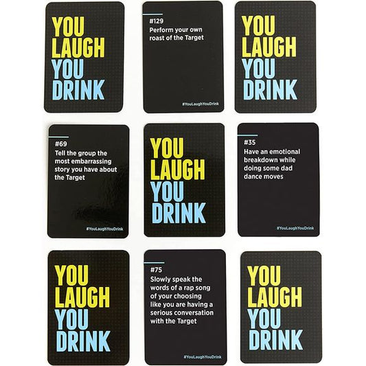 You Laugh You Drink - Party Card Game | Galactic Toys & Collectibles