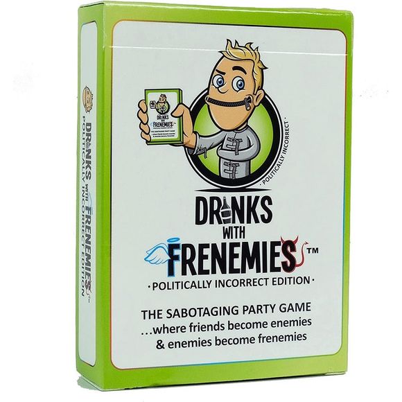 Be Games LLC: Drinks With Frenemies: Politically Incorrect Edition - Party Card Game | Galactic Toys & Collectibles