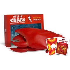 Do you really want to play you've got crabs without wearing giant crab claws? Think hard about your answer. This is important.
