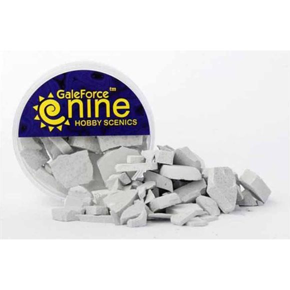 Gale Force Nine - Hobby Round: Concrete Rubble Mix | Galactic Toys & Collectibles
