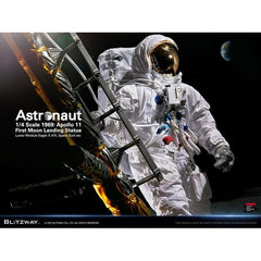 Blitzway The Real Astronaut Apollo 11 First Moon Landing 1/4 Scale Figure Statue
